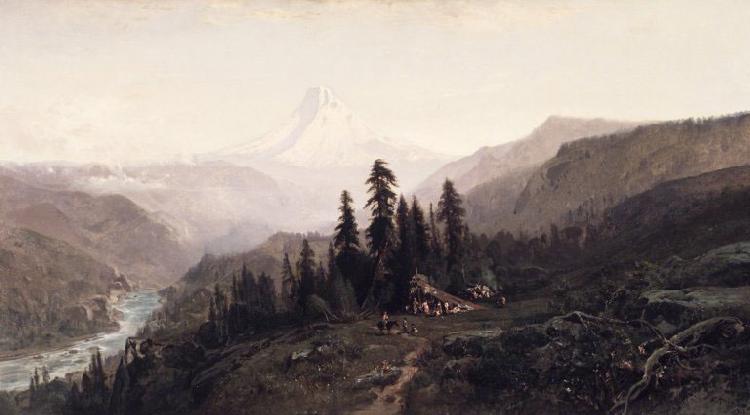 William Keith Mount Hood, Oregon